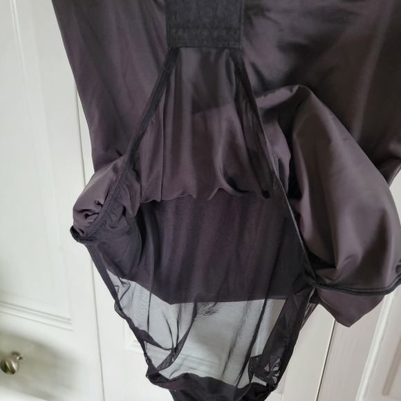 Maidenform Flexees WYOB Slip Black lace trim shape wear dress -2X - Picture 7 of 11